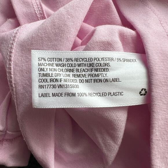 Wild Fable Women's Light Pink Short Sleeve Cropped T-Shirt - Size XXS -NWT - Picture 4 of 6